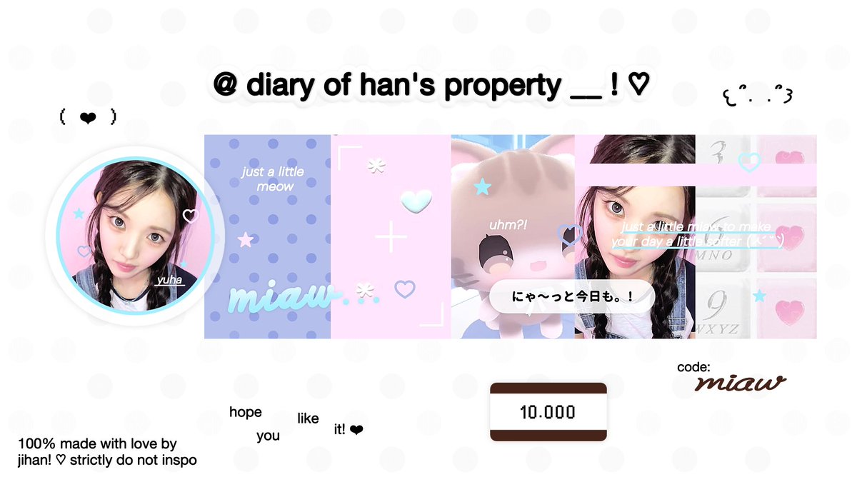 diary__of__han's tweet photo. hemlOo! help repost, thank you :d 💗

>____!♡ aku punya 6 layout ready stock girl group ( wonhee, yuha, stella, haum, dan hanni ) dengan harga 10.000/each yang bisa kalian jemput! 🪽🫶🏻 dan sudah free retext yaa :c ayo jajan! #bealanja https://t.co/8F9dicx55w