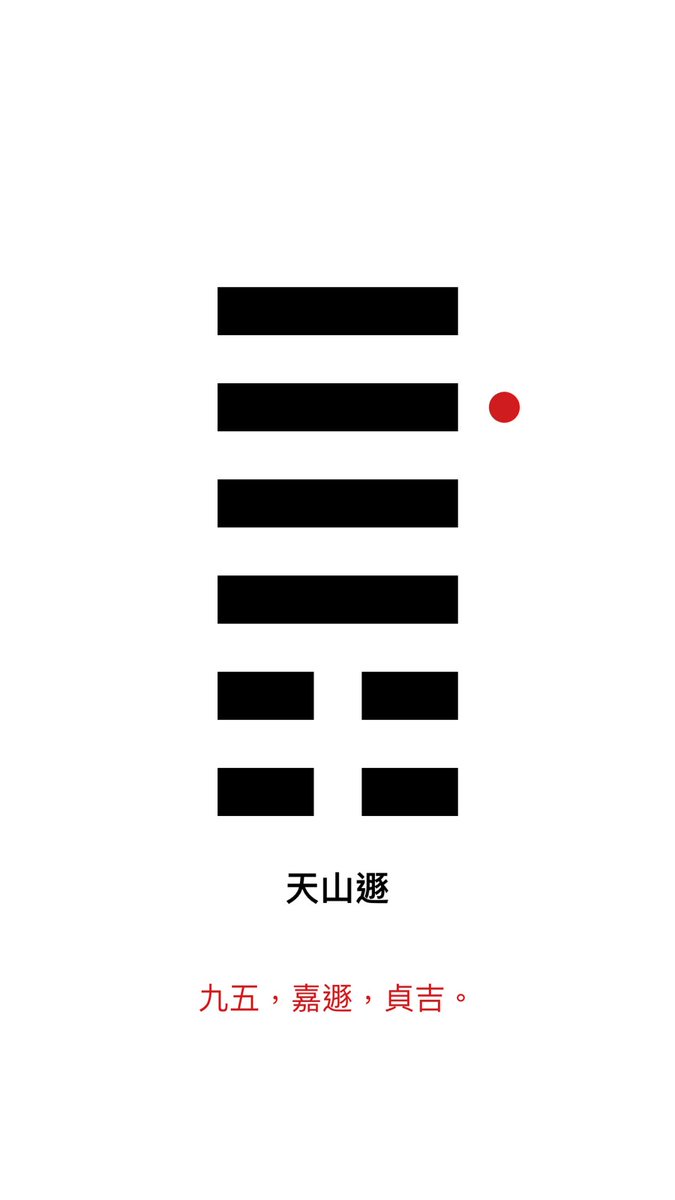ovid1us's tweet photo. #天���遯 #十二消息卦 #大暑 https://t.co/07RQx7XXfM