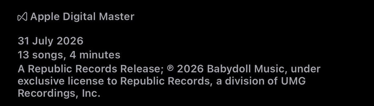 turtle_land_'s tweet photo. @AppleMusic why’s petal drop date wrong? It’s coming out tomorrow not August https://t.co/3EMceTHPBs