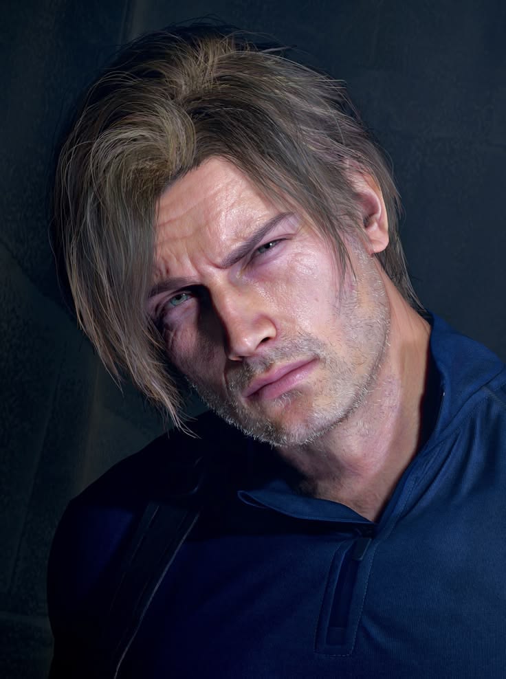 phantasyadopt's tweet photo. 💙💙💙

#leonkennedy #ResidentEvil #painting #myart https://t.co/DQ4cP4YBpu