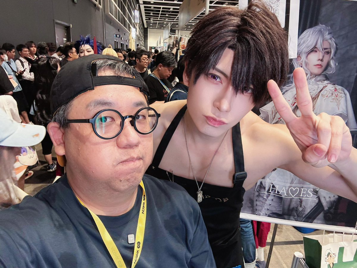 agctv81's tweet photo. Caleb (Indulgent Scheme) from Love and Deepspace (@Love_Deepspace) by @thames_malerose. Taken at ACGHK 2026 in Hong Kong. 

#caleb #loveanddeepspace #cosplay #acghk2026 #hongkong https://t.co/GWscruhM5N