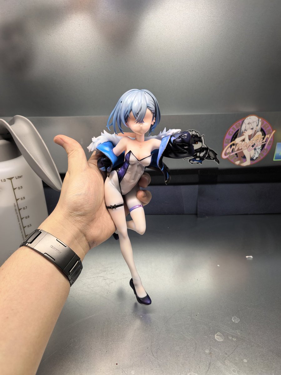Koscorpion1's tweet photo. シルバーウルフ、一生懸命制作しました。@Eisei2099 さんの造形は本当に素晴らしく、とても作りやすかったです。本当にありがとうございました。 https://t.co/xD5fCkvo5i