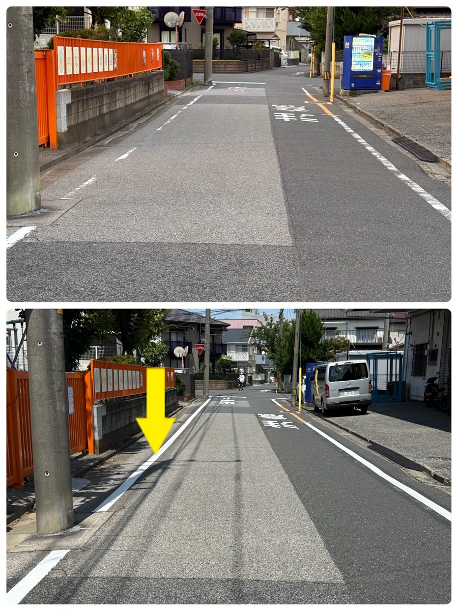 w5dze2's tweet photo. ◉市立南平幼稚園周辺の外側線の再塗布

幼稚園関係者の方から、外側線再塗布の要望をいただき、担当課にお願いをしておりました。
夏休み中に再塗布をしていただきました。いつも担当課さんにはありがとうございます。 https://t.co/aI5nc2L66a