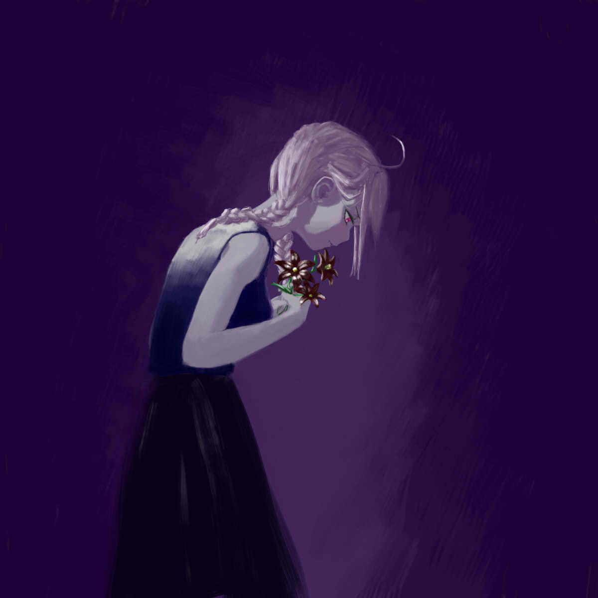 Ginwu093's tweet photo. Black lily

#いらすこや #厚塗り https://t.co/PJsEDaLLM4