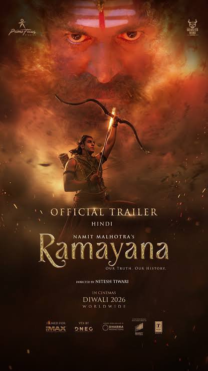 contistang's tweet photo. YASH --> Ambition, Vision, Responsibility

Ramayana trailer 🔥

Oh man if TOXIC becomes a hit , he'll go places.

#yash #yashboss #ramayana #toxic #radhu https://t.co/wV1lO6f9sR