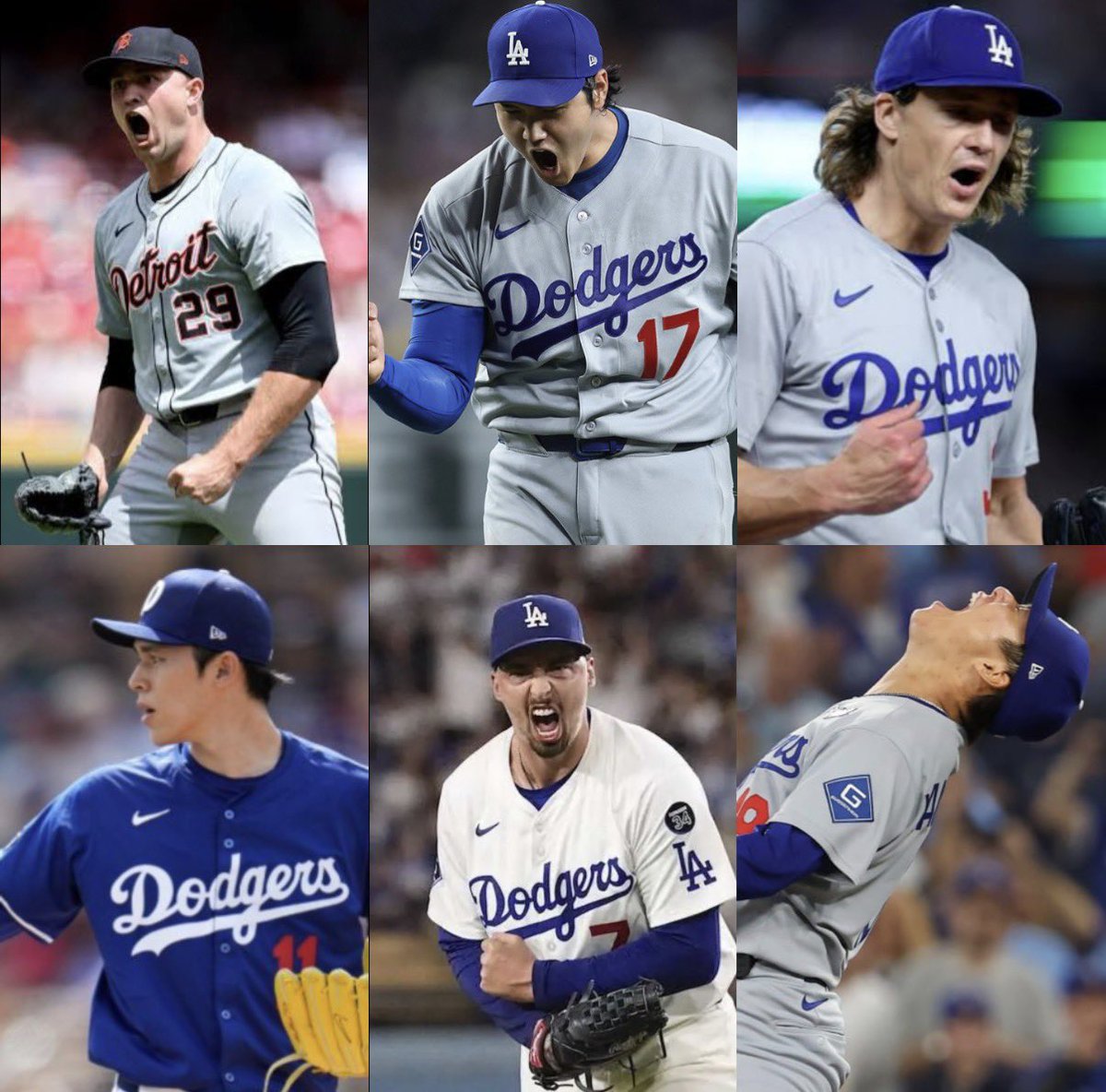 yuan_baseball's tweet photo. Imagine.
This is going to be the greatest starting rotation of all time🤦🏻
#dodgers https://t.co/Ds7MLiDDnv