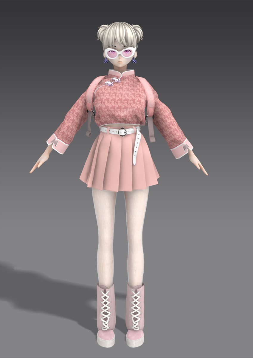 KsK_5387's tweet photo. Marvelous Designerで制作した新作衣装を公開しました🛒
作品の販売ページはこちら↓
・型紙データ(CONNECT)
https://t.co/38zk9qcFEg
・VRMアバター(BOOTH)
https://t.co/gnfftF6wWG
・Instagram
https://t.co/xugfcIoFtl
#CLO3D #MarvelousDesigner #Blender #3DCG #VRM #VRChat #booth https://t.co/jwk3cTAYlE