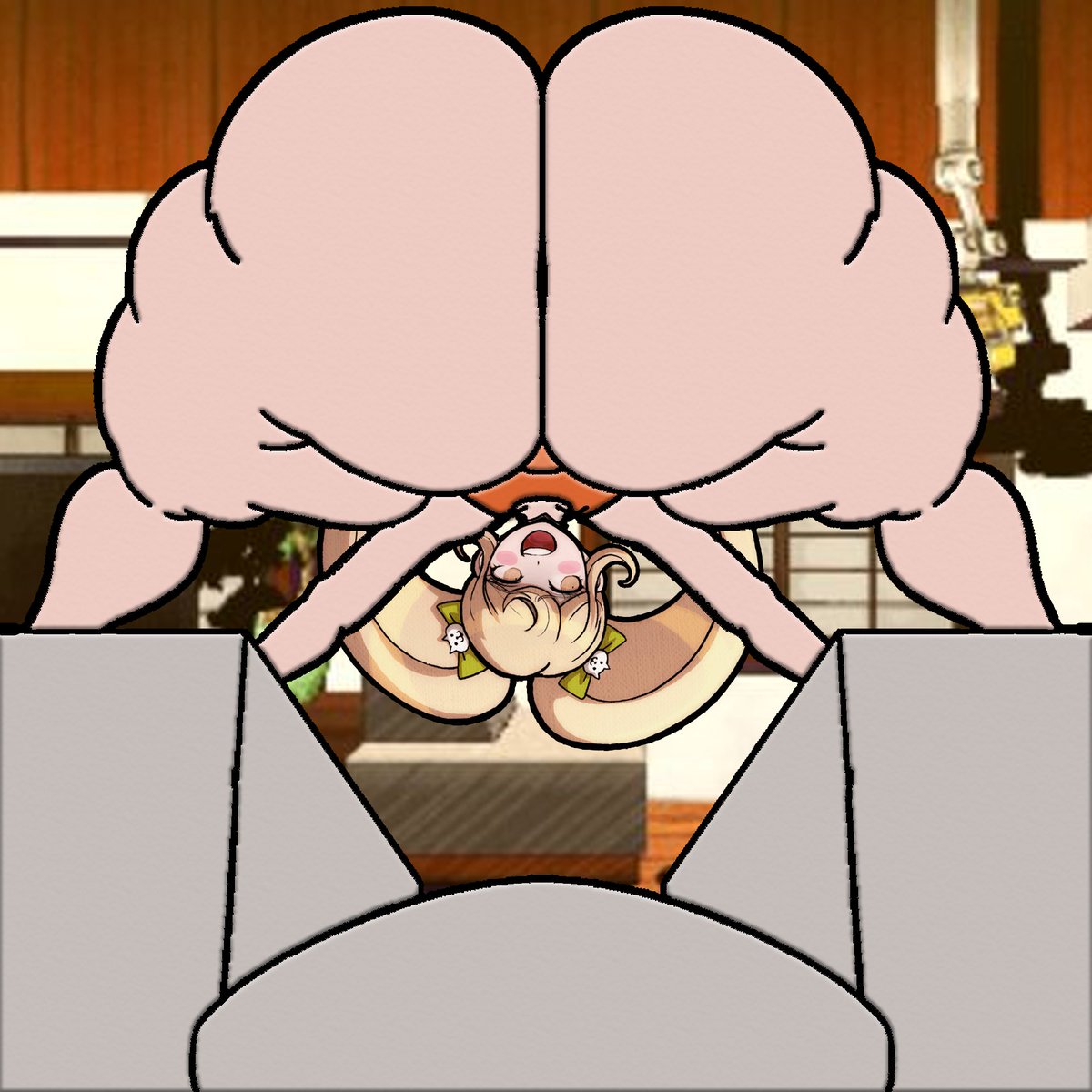 Sybber89's tweet photo. Hiyoko cake before I sleep. Original artist is DL06 https://t.co/QeZ210sJ9F