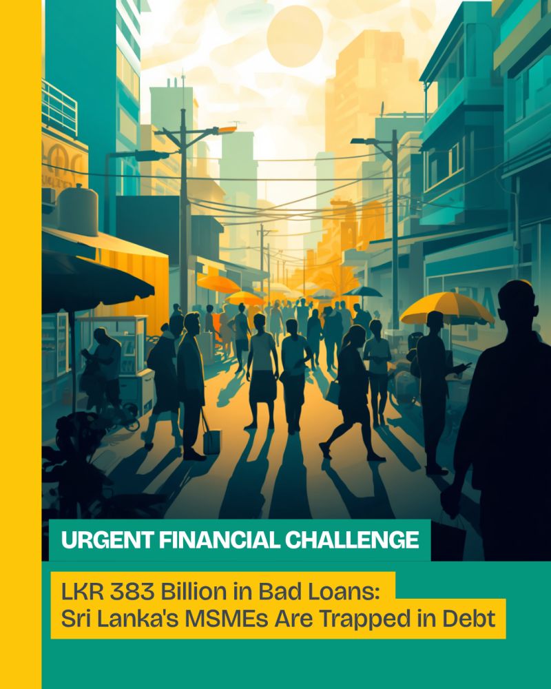 ciisrilanka's tweet photo. LKR 383B NPL burden on Sri Lanka’s MSMEs (CBSL, Sept 2025).
CII brought key stakeholders together for practical solutions: debt restructuring, MSME bankruptcy framework &amp; unlocking Budget 2026 financing blocked by CRIB.
Read more: https://t.co/wrWYvzmh7J
@CBSL #CII https://t.co/iA6UYEaBhl