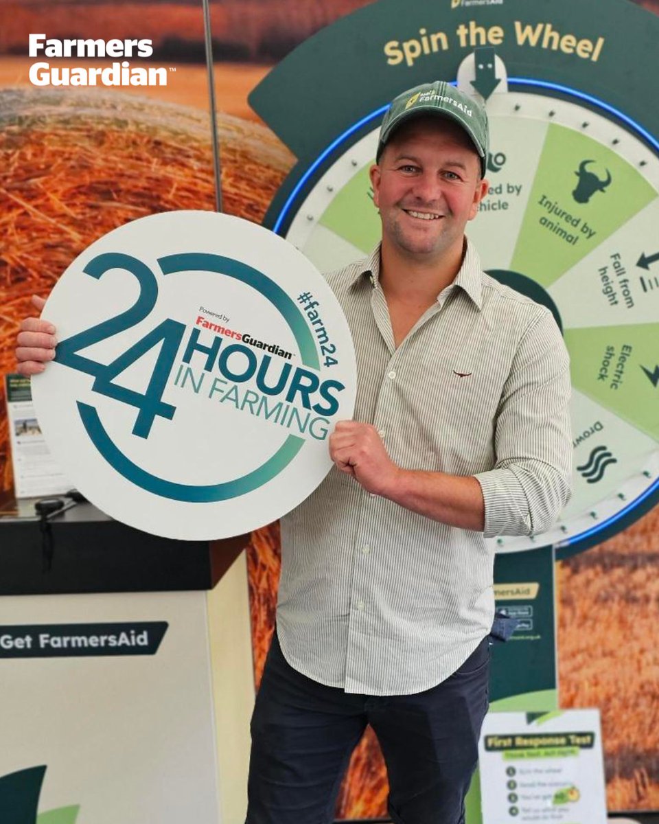 FarmersGuardian's tweet photo. Today is the day! 🚜 #farm24

From farmers and politicians to TV faces and industry leaders, people from across the sector are backing this year's #24HoursInFarming campaign, helping tell the story of British farming.

For the next 23 hours, join us as we showcase the best of the British countryside and the people behind it.

Get involved by sharing your day using #farm24, and find out more at https://t.co/3K0Oq5p7yA.