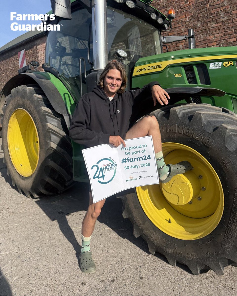 FarmersGuardian's tweet photo. Today is the day! 🚜 #farm24

From farmers and politicians to TV faces and industry leaders, people from across the sector are backing this year's #24HoursInFarming campaign, helping tell the story of British farming.

For the next 23 hours, join us as we showcase the best of the British countryside and the people behind it.

Get involved by sharing your day using #farm24, and find out more at https://t.co/3K0Oq5p7yA.