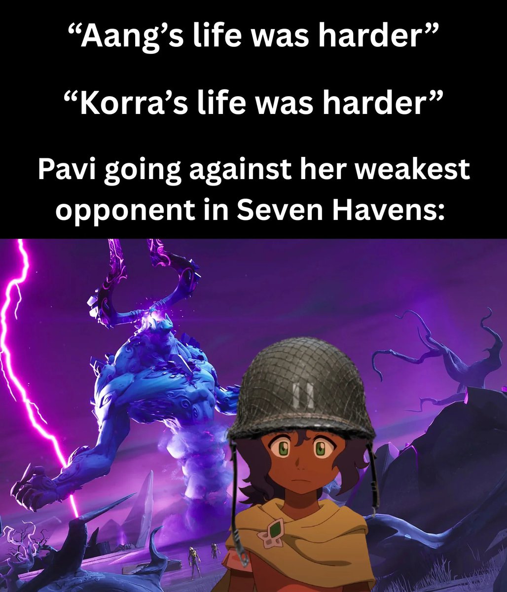 Josepha7c's tweet photo. I feel so sorry for Avatar Pavi because the challenges she’s going to face will be far more dangerous and destructive than the ones Aang ever faced. https://t.co/pPeZ2CZB5Z
