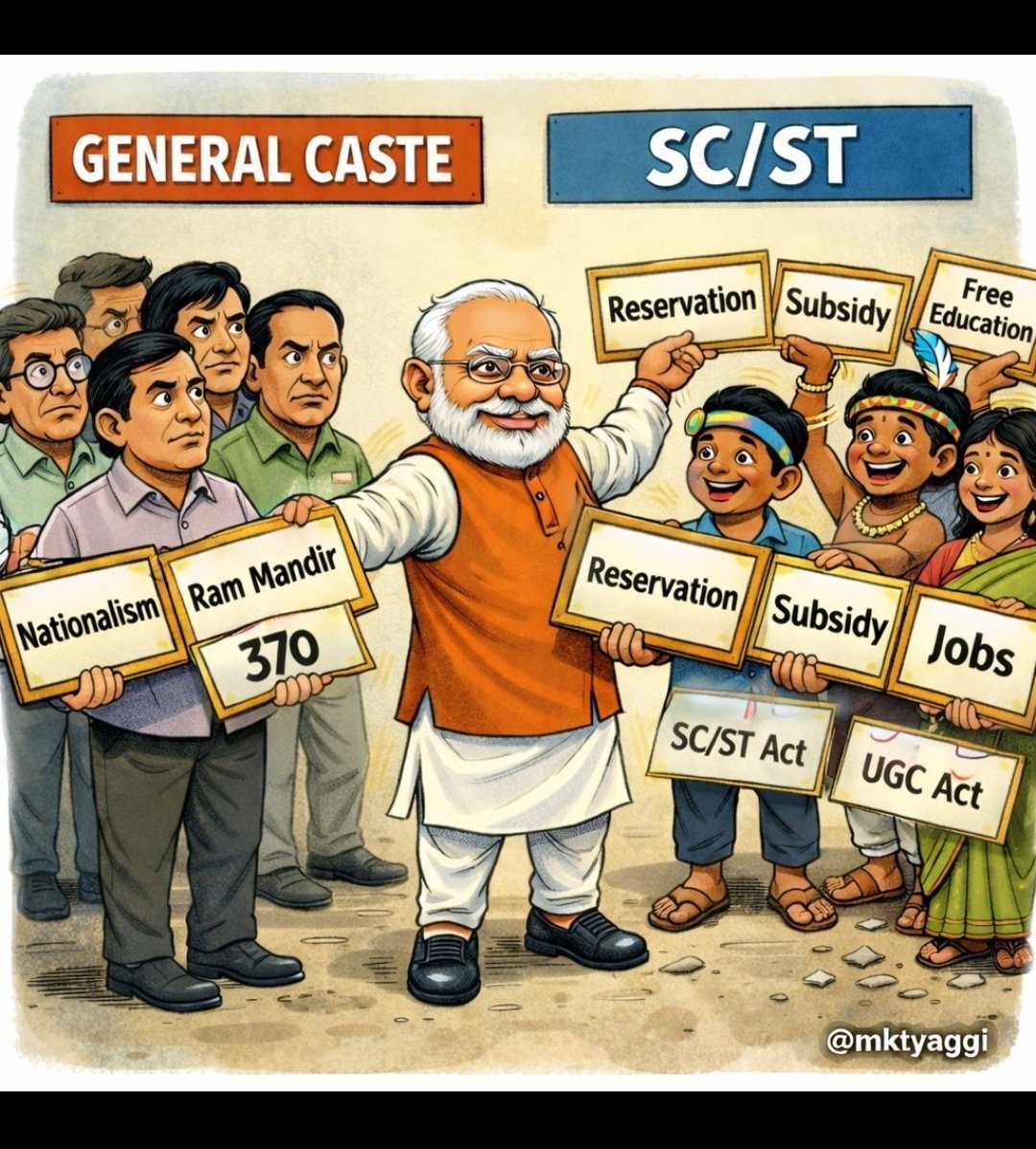 natkhat's tweet photo. BJP ka hindutava churn https://t.co/XPmI6ttnSa