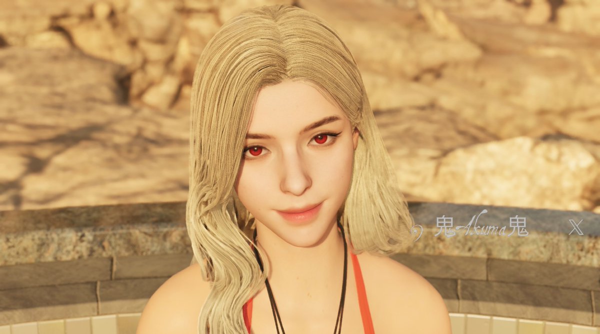 Akumatnqo's tweet photo. Viessa is happy and enjoy the summer ��☀️
#TheFirstDescendant #UltimateViessa #TFD #TFDSummer2026 #VirtualPhotography #TFDPhotoMode https://t.co/F9q9JFEdAw