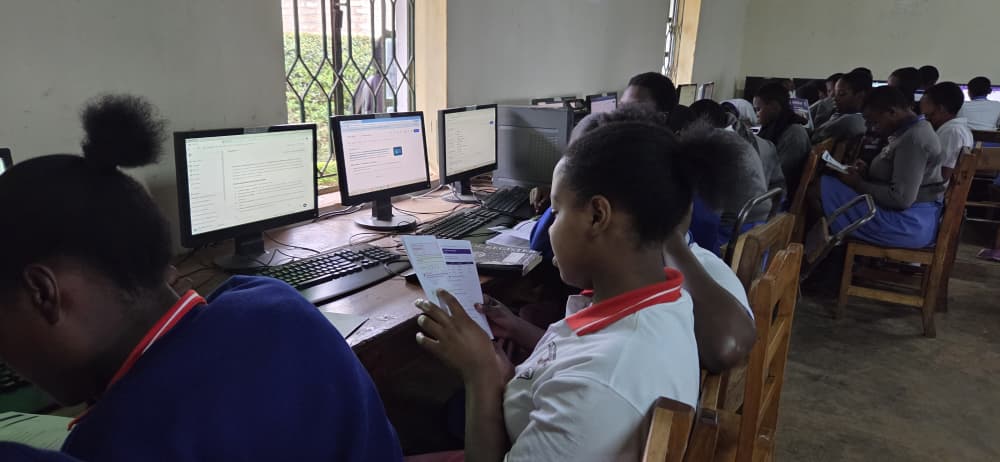 refactory_acad's tweet photo. #IgniteAI: Day 2 Highlights.
Yesterday we continued our journey across the region, closing sessions with schools including Giant SS, Kigezi High School, Masindi SS, Ibanda SS, Bishop Kivengere Girls, Fort Portal SS, St. Leo’s, and Kabelega SS.

Part of the #IgniteAI training process is conducting pre‑assessments, helping us understand each learner’s starting point before diving into AI concepts.

This ensures that every student, aged 11–18, is met at their level and guided step by step into the world of Artificial Intelligence.

Day 2 proved that curiosity is alive among these young people across the country, and with the right tools, these young people are ready to build solutions that will help their communities.