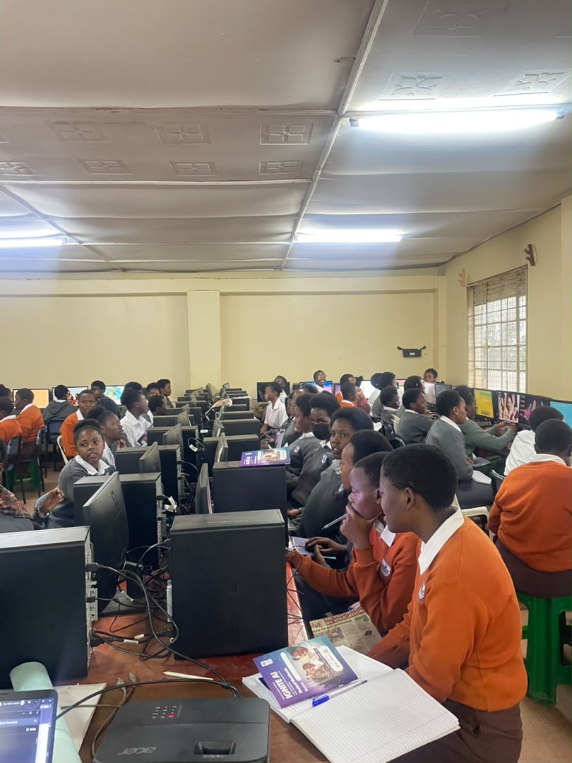 refactory_acad's tweet photo. #IgniteAI: Day 2 Highlights.
Yesterday we continued our journey across the region, closing sessions with schools including Giant SS, Kigezi High School, Masindi SS, Ibanda SS, Bishop Kivengere Girls, Fort Portal SS, St. Leo’s, and Kabelega SS.

Part of the #IgniteAI training process is conducting pre‑assessments, helping us understand each learner’s starting point before diving into AI concepts.

This ensures that every student, aged 11–18, is met at their level and guided step by step into the world of Artificial Intelligence.

Day 2 proved that curiosity is alive among these young people across the country, and with the right tools, these young people are ready to build solutions that will help their communities.