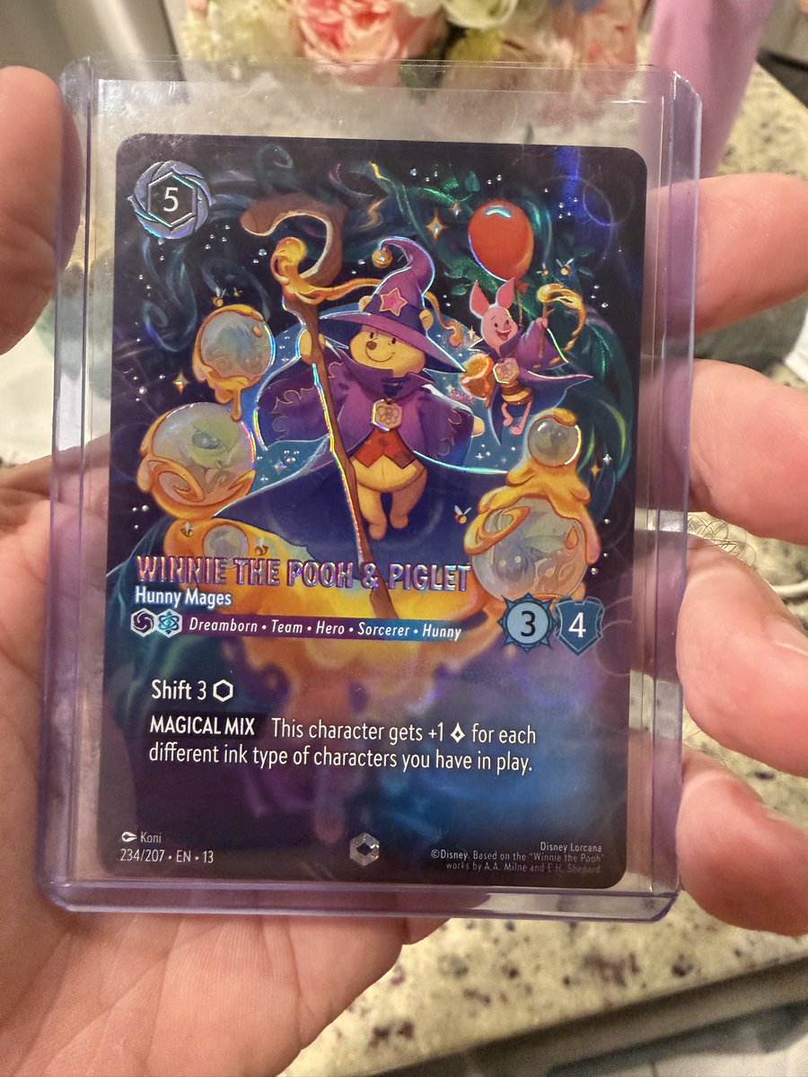 Rivencollect's tweet photo. Lorcana gods have blessed me https://t.co/jGeb4T2I9f