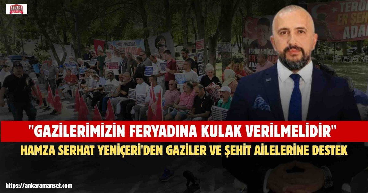 ankaratrend06's tweet photo. Başkan Hamza Serhat Yeniçeri: Gazilerimize ve Şehit Ailelerimize Hak Ettikleri Değer Derhal Verilmelidir 

https://t.co/2qCMaCrjGo 

#Siyaset #Gazi #çarşamba 
@anahtarparti  @KeciorenAParti   @serhat_yncr https://t.co/MbhqNr7jkA