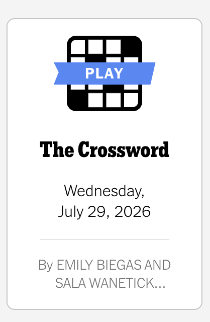ni_ko_bb's tweet photo. @NYTGames Today's crossword is, once again, unavailable to print https://t.co/4z70itR9ln