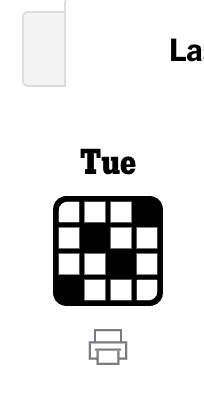 ni_ko_bb's tweet photo. @NYTGames Today's crossword is, once again, unavailable to print https://t.co/4z70itR9ln