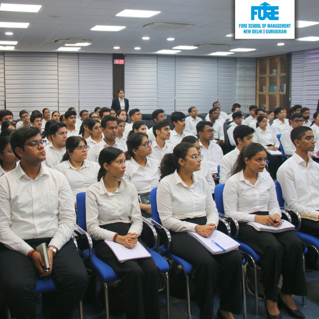 FORE_Delhi's tweet photo. #FORESchoolOfManagement #FSM #LeadershipLens #DataScience #HRAnalytics #StrategicHR #FutureOfLeadership #CorporateSpeakerSeries #FORECID #FOREmulaForSuccess #FOREverEvolving #FOREverConnected https://t.co/1S7qegBJea