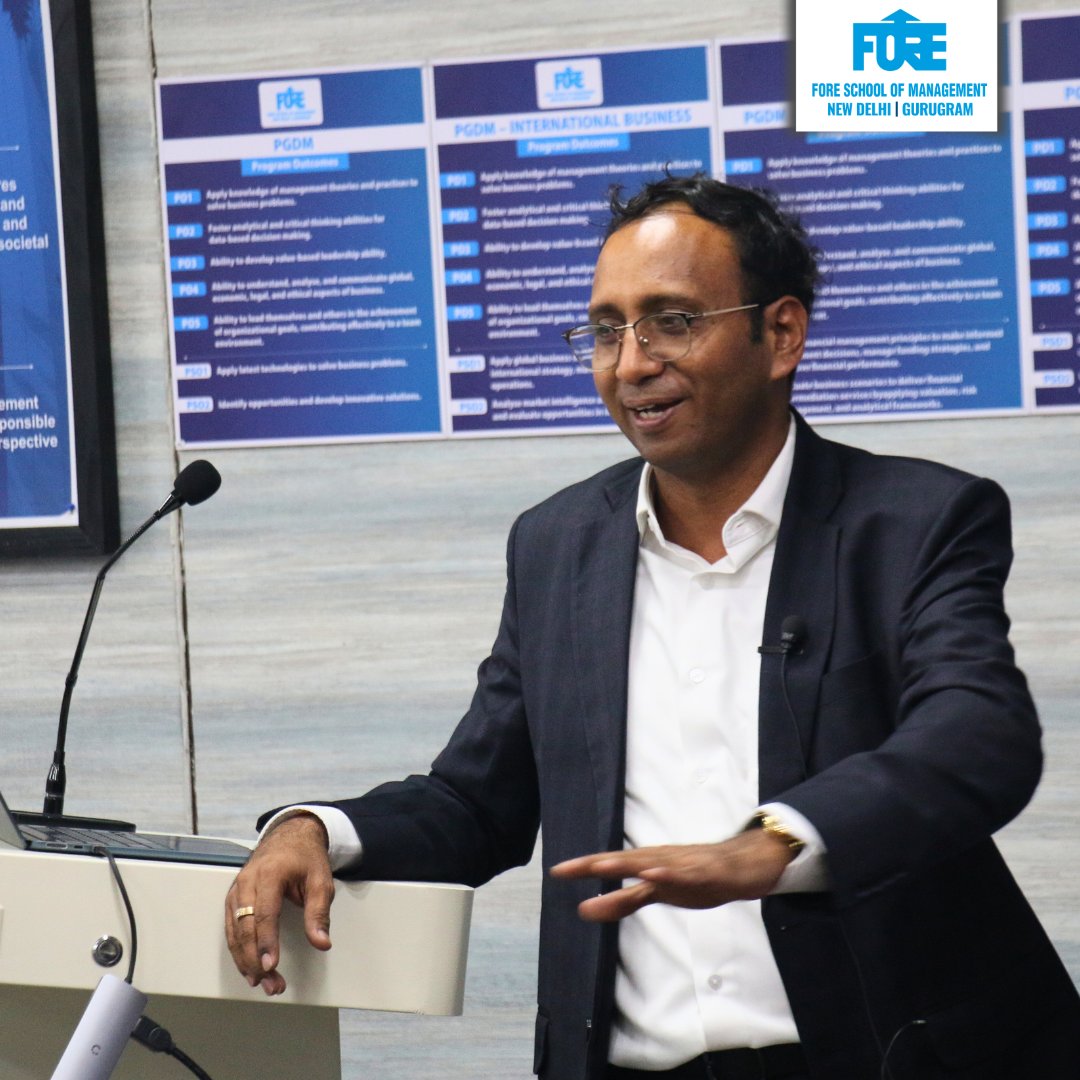 FORE_Delhi's tweet photo. #FORESchoolOfManagement #FSM #LeadershipLens #DataScience #HRAnalytics #StrategicHR #FutureOfLeadership #CorporateSpeakerSeries #FORECID #FOREmulaForSuccess #FOREverEvolving #FOREverConnected https://t.co/1S7qegBJea