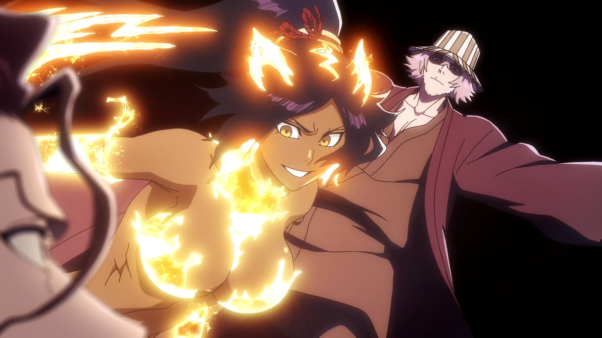 loutaro_'s tweet photo. Here are the 4 individual shots from the episode for your collection. The art style on her Shunko form looks absolutely incredible! 😼✨ Enjoy!
#BLEACH #BleachTYBW #Yoruichi #Shunko https://t.co/5JrA8OqKqe