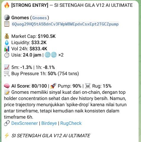 YoliTradingBot's tweet photo. 3.62x 📈📈📈
From entry #Gnomes

6Quog29HQ5tA5BdnCv3FWpW8WEpdxCsxEpt2TGCZpump

#memecoin #SolanaTokens #memecoin1000x #tradingbot #memecoinbot https://t.co/FQN5vNbiq2