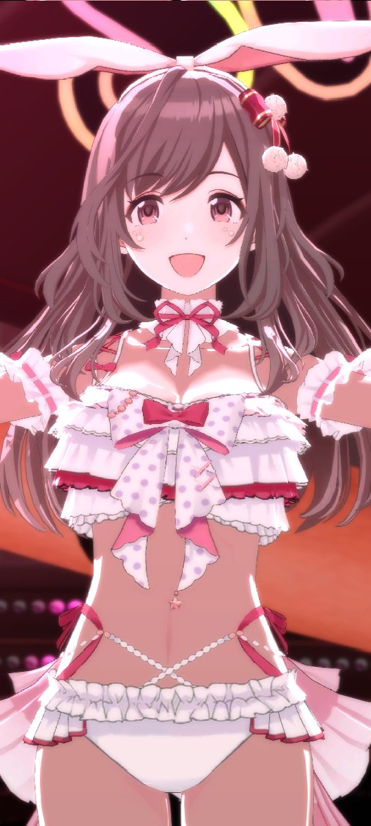 Nero_RED's tweet photo. せっかくだし、バニーメイド水着恋鐘を貼っておこう。 https://t.co/HZoaPfSehU