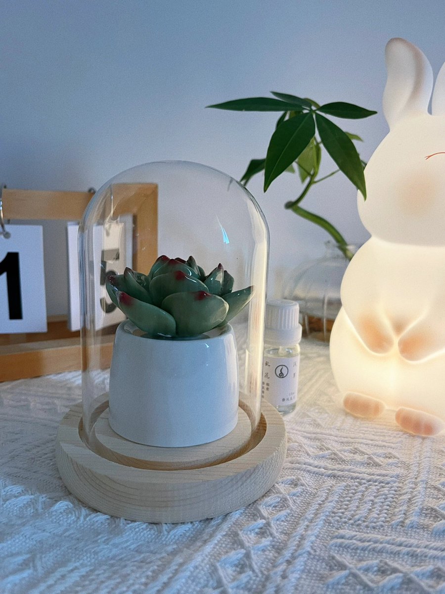 DeannBremsyff's tweet photo. Transform your desk into a focused work haven with a minimal mug, succulent, and wireless charger — small touches make big productivity wins! https://t.co/RnVtbdxTAs