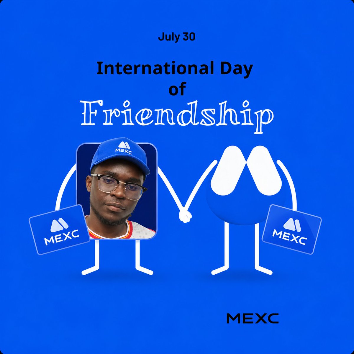 ke_dave254's tweet photo. The best friendships don't just celebrate your wins. They help create them. π Today, I celebrate a friend that's always building opportunities.MEXC is more than an exchange, it's a community. Happy International Friendship Day! π€π #MEXC #MEXCAlpha #FriendshipDay
UID:81852638 https://t.co/9l9KBFBgb8