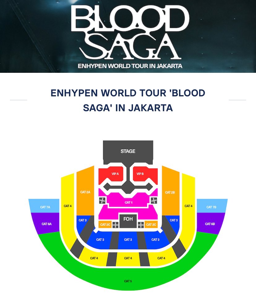 blackandwhitez6's tweet photo. Foreign engene, come watch Blood Saga Jakarta, in Indonesia you can watch it comfortably
Available:
•CAT 2B
•CAT 3
•CAT 4
•CAT 5
•CAT 6A
•CAT 6B

just click the ticket link 👇🏻
https://t.co/n0xC34S6FN https://t.co/aqjp9tUS0h