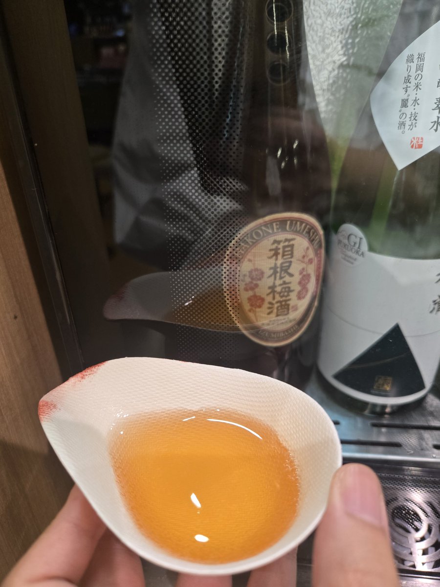 sm19807355's tweet photo. ヨルシカのライブのために神奈川県に来て箱根に寄って梅酒を嗜んでいます🥃(カス) https://t.co/kr3BQzbrUA