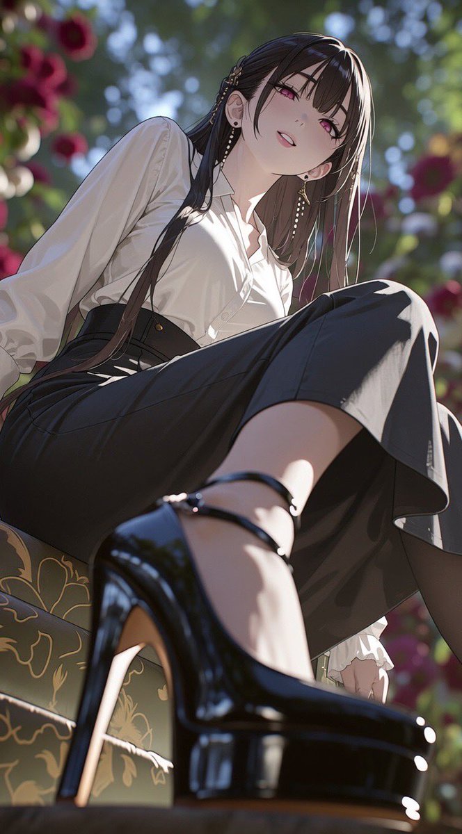hyloqn_ai's tweet photo. 大人のお姉さんにはシンプルな服装がとても似合うと思うの https://t.co/E2WnskpJaY