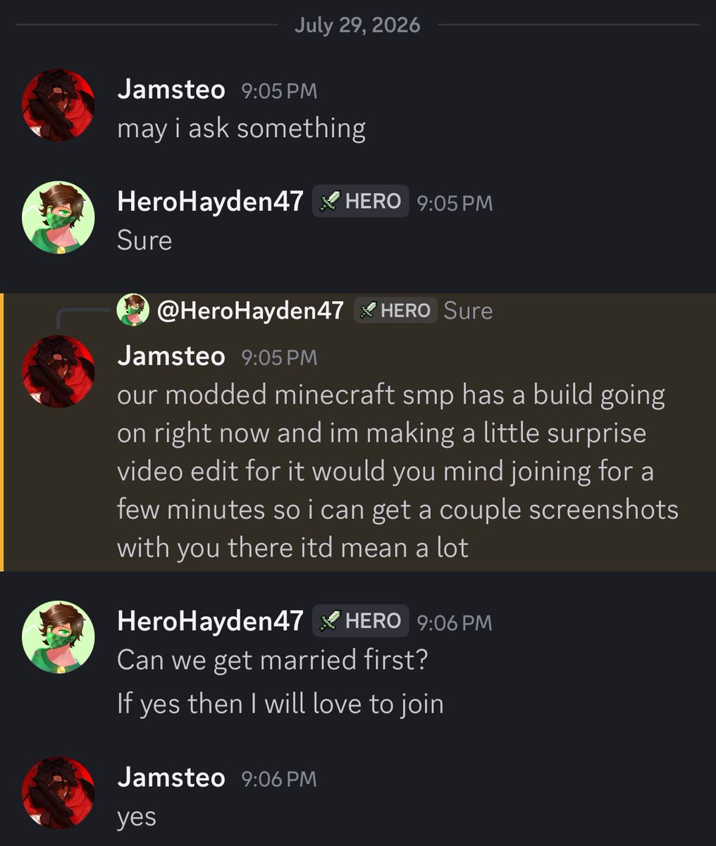 HeroicHayden47's tweet photo. I RIZZED UP @jamsteo HACKER https://t.co/uQCeiCLTDQ