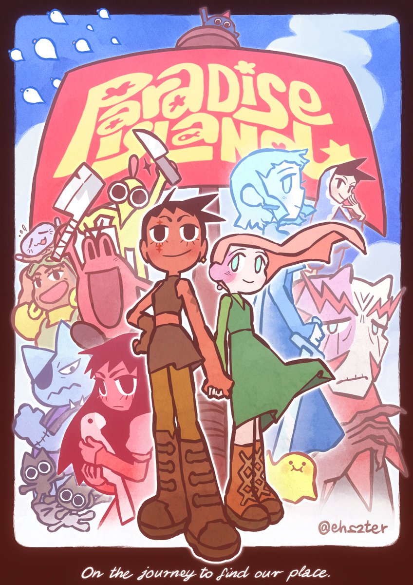 ehhszter's tweet photo. #oc #paradiseisland #captainandpearl #illustration #drawing https://t.co/5qOPk37HGS