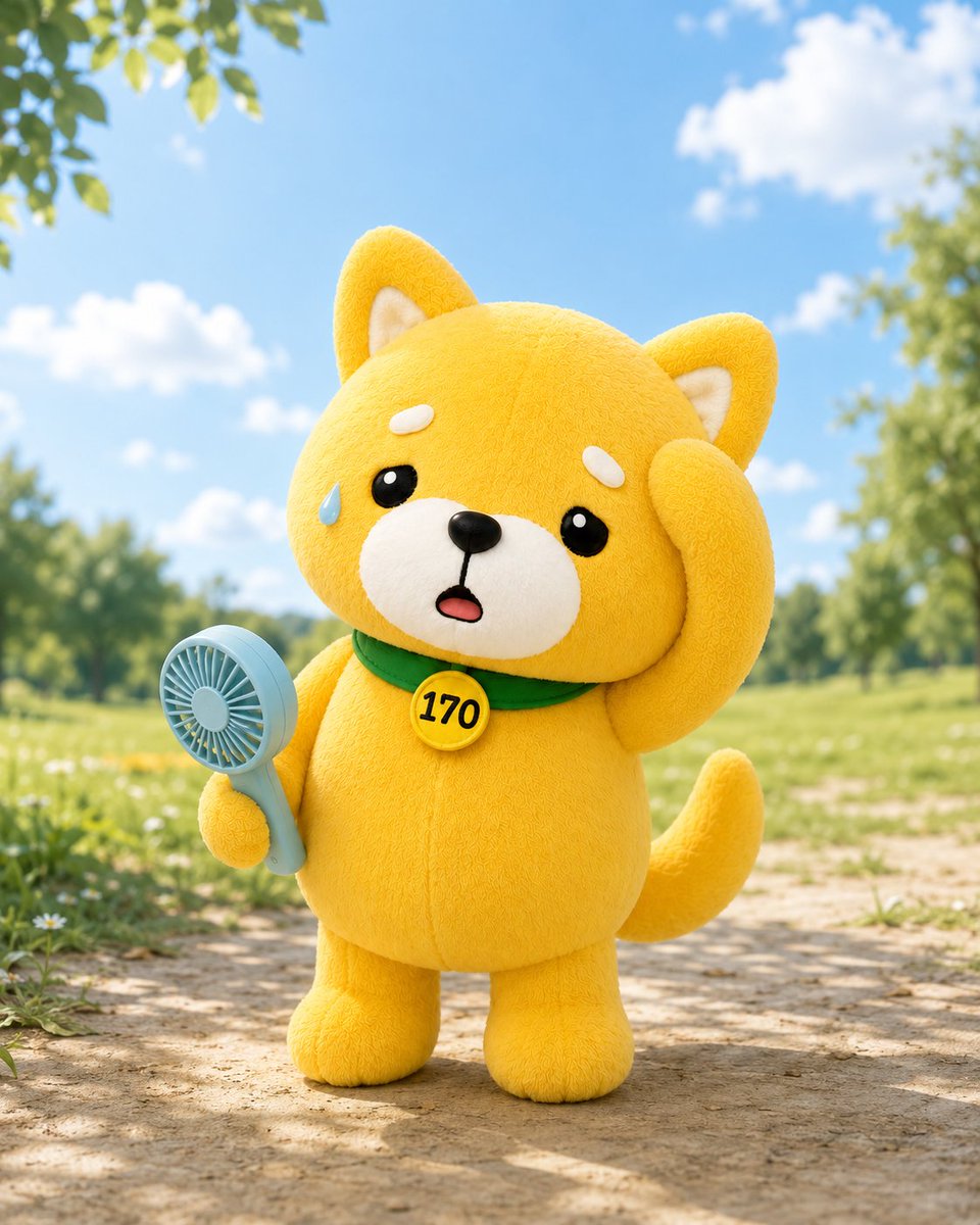 JustEnough_JE's tweet photo. おはようございます！
松山は晴れ☀️今日は「梅干しの日」だそうです。
水分補給、塩分補給をしながら、熱中症に十分にお気をつけください。

(ᵔᴥᵔ).｡oO(いなおもあとで梅干し食べようかな…)
#企業公式が毎朝地元の天気を言い合う https://t.co/SJMP3VBBP2