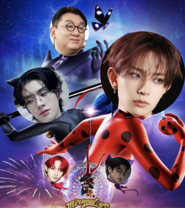 Kxaralvshee's tweet photo. —🐞ྀིྀི Que personaje de Miraculous eres según tu bias?🐈‍⬛ྀི
Heeseung- Marinette (Ladybug) 
Jake- Adrien (Catnoir) 
Jungwon- Tikki 
Jay- Plaga
Sunoo- Rosita 
Sunghoon- Luka
Ni-ki - Zoé 

#SevENcompletesENHYPEN
#ENGENEs_Boycott_HYBE https://t.co/YK3Q6UQIV2