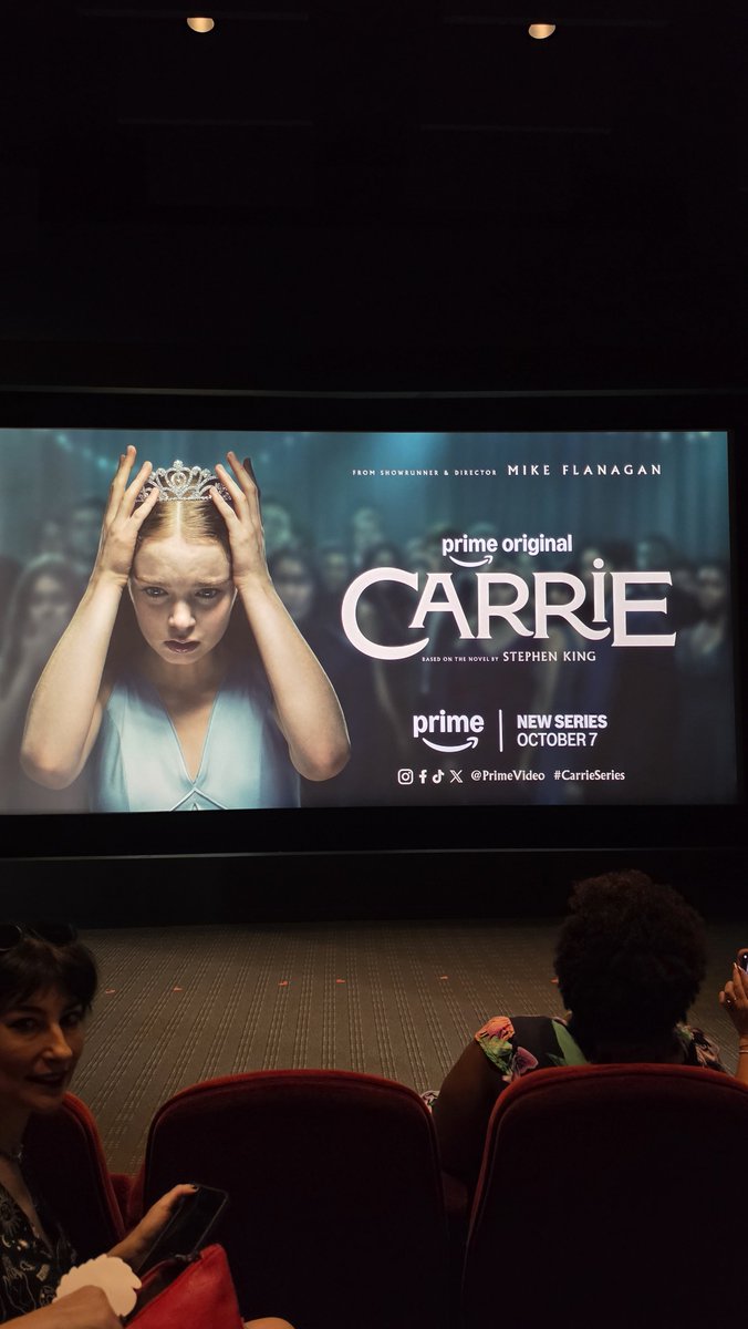 MamasGeeky's tweet photo. I've seen the first 2 episodes of Mike Flanagan's Carrie &amp; all I can say is WOW! This is not at all what you are expecting. It is absolutely incredible and I am DYING for the rest of the episodes. Summer H. Howell is PHENOMENAL. Such a relevant exploration of this story. #Carrie https://t.co/zChj1gnkDS