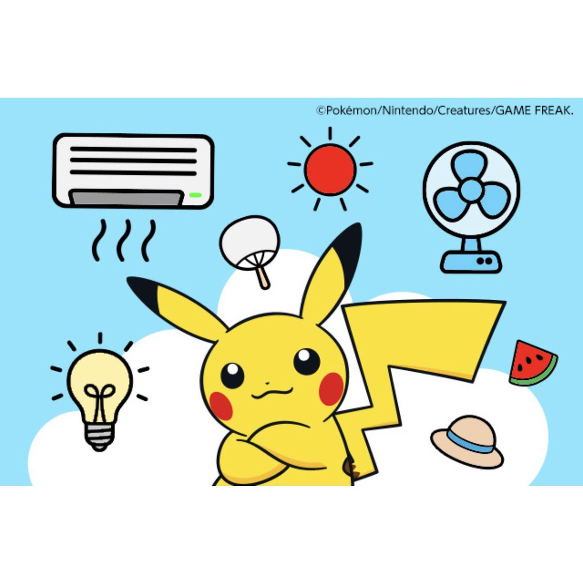 pikachu_pcn's tweet photo. おうちでんきピカチュウ

ヨドバシAkibaにて

ピカチュウと一緒に学ぼう！夏のかしこいでんき代節約術（2025年）より

↓詳細はリプ欄で https://t.co/4x8JqMOZAt