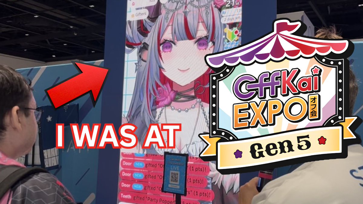 i went to offkai expo and all i got was this recap stream (6:45pm