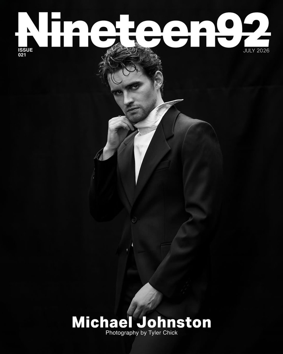 johnstonupdates's tweet photo. michael johnston photographed by tyler chick for nineteen92 magazine https://t.co/NrJZG77R5e