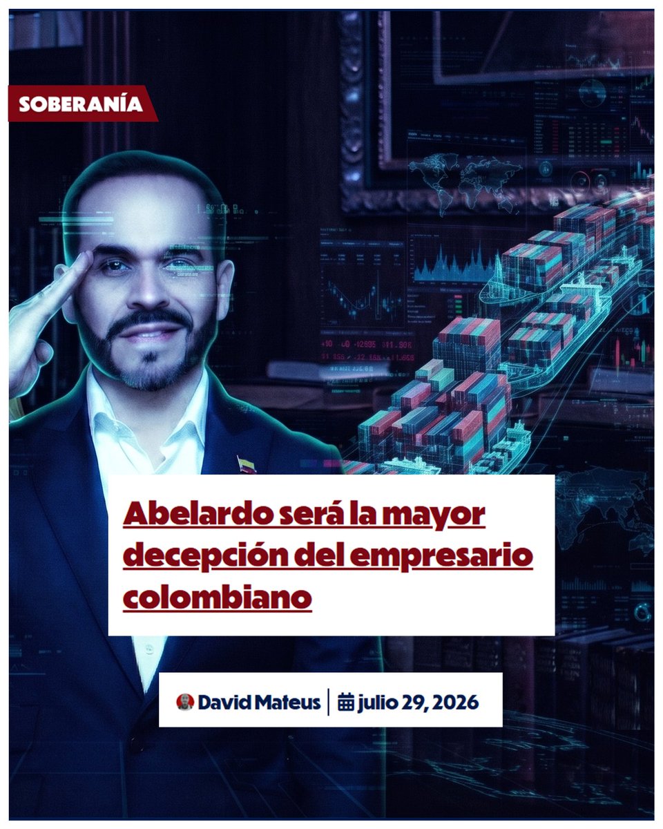 Soberania_Col's tweet photo. «La precariedad del tejido empresarial de la nación es consecuencia de una sucesión de políticas que han beneficiado al capital extranjero»: David Mateus (@DavidMateus41)

Lea la columna: https://t.co/Uzrg8KmRo8 https://t.co/gGO2d0tyRv