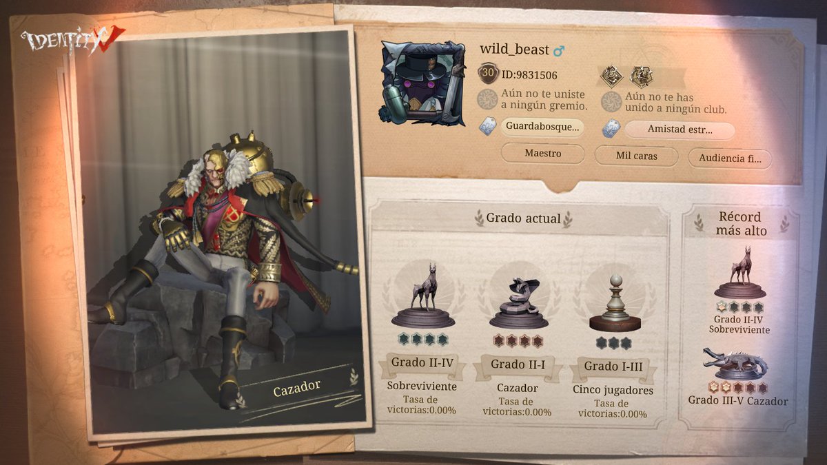 AgenteK18's tweet photo. Estoy jugando Identity V. ¿Jugamos una partida? https://t.co/qS6TD7VfzA