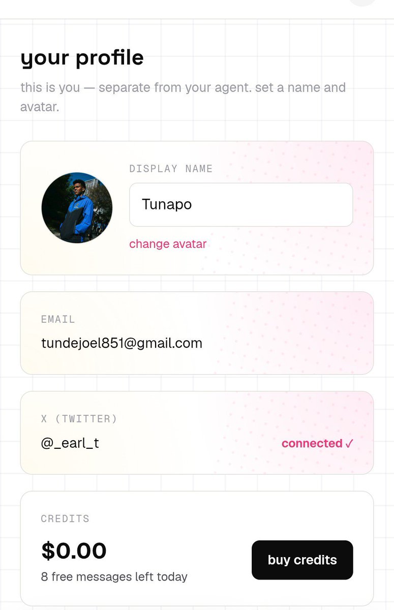 _earl_t's tweet photo. @Tuteth_ @moonpay 0x9E7Fd424848dFE2141aEe630bc474489C84fCf0D

Done 🤧 https://t.co/mwDpxwJp0m