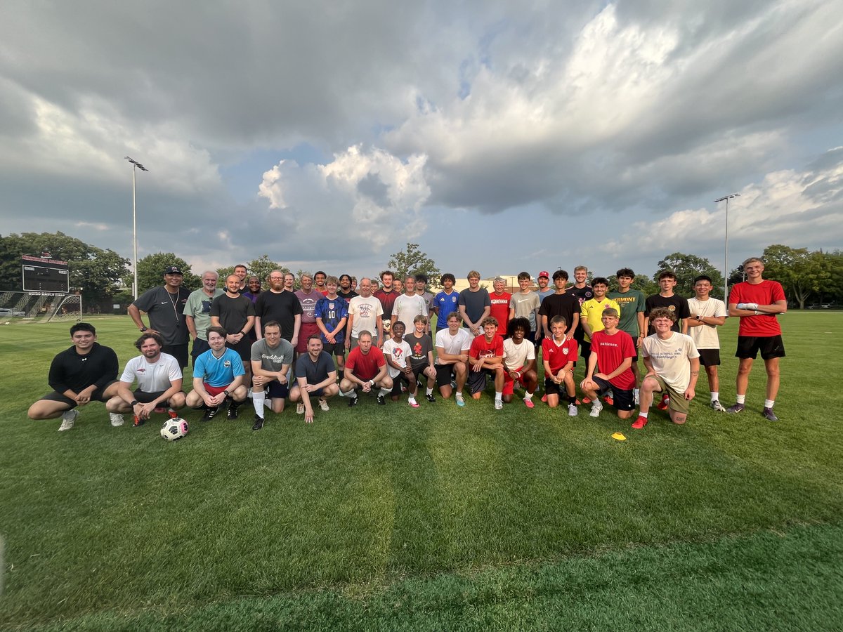 RedhawksAD's tweet photo. MA Boys Soccer Alumni Practice 2026 - same Guido Kauls Field, with a little better surface! Go Redhawks!!! https://t.co/iYoRI00naT
