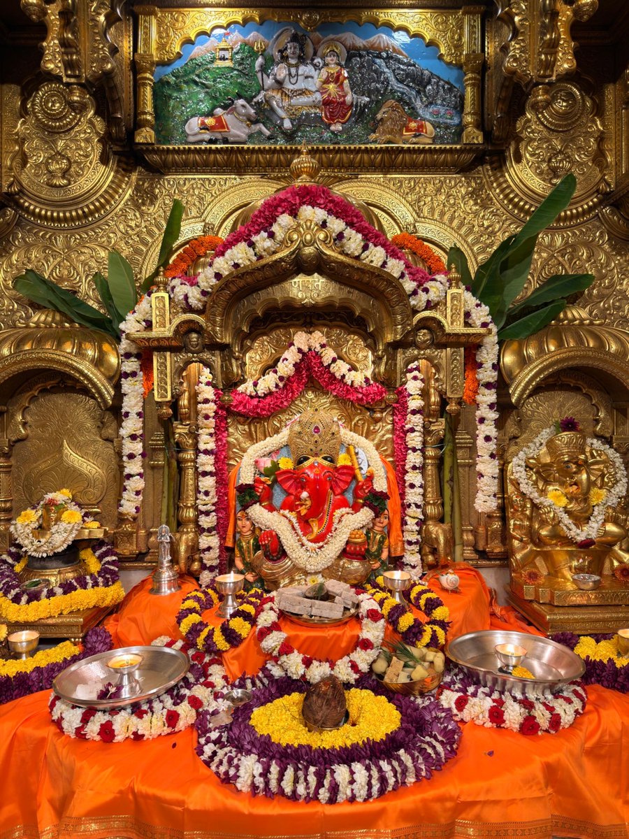 MoryaVibes's tweet photo. गणपती बाप्पा मोरया🌸 मंगलमूर्ती मोरया
🙏Ganapati Bappa Moraya🌸
🙏Mangalmurti Moraya
30/07/2026 https://t.co/JKo1TcW8W7