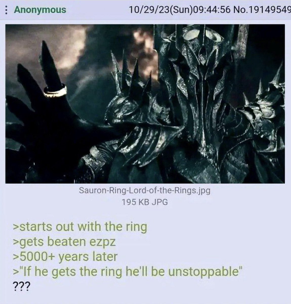 LOTR Universe tweet media