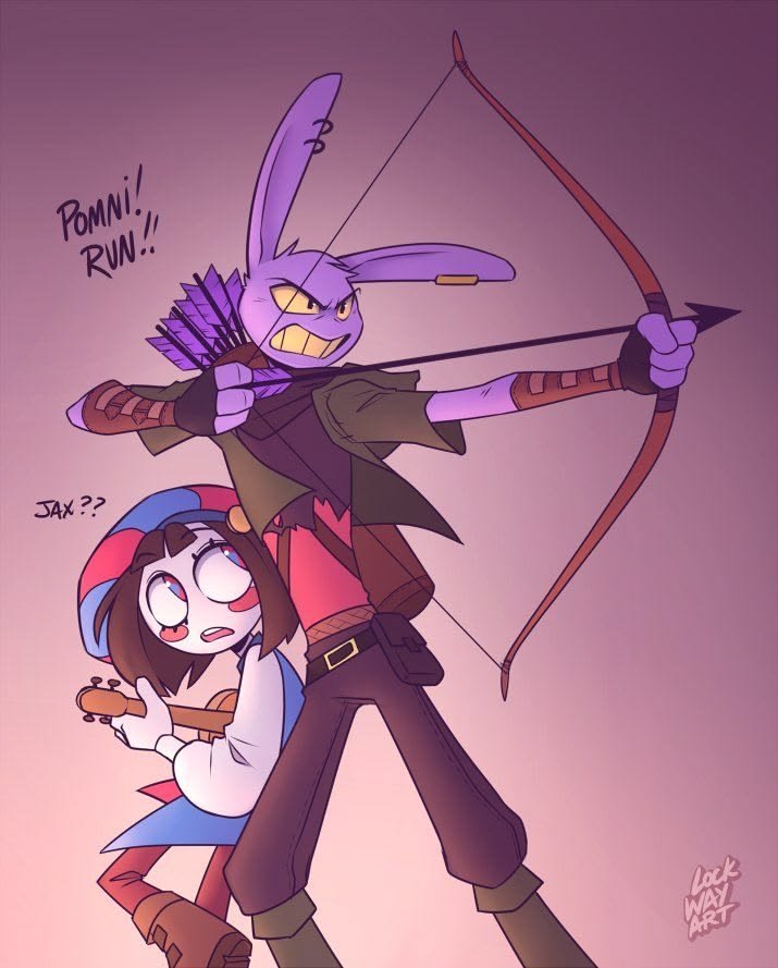 Alexxarexx's tweet photo. #tadc #theamazingdigitalcircus #jax #pomni #fanarts #commissionopen https://t.co/dyfieWtzoI