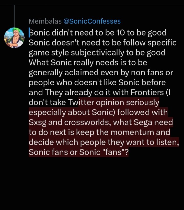 SonicLunatics's tweet photo. @SonicConfesses https://t.co/MY2QVtzAUJ